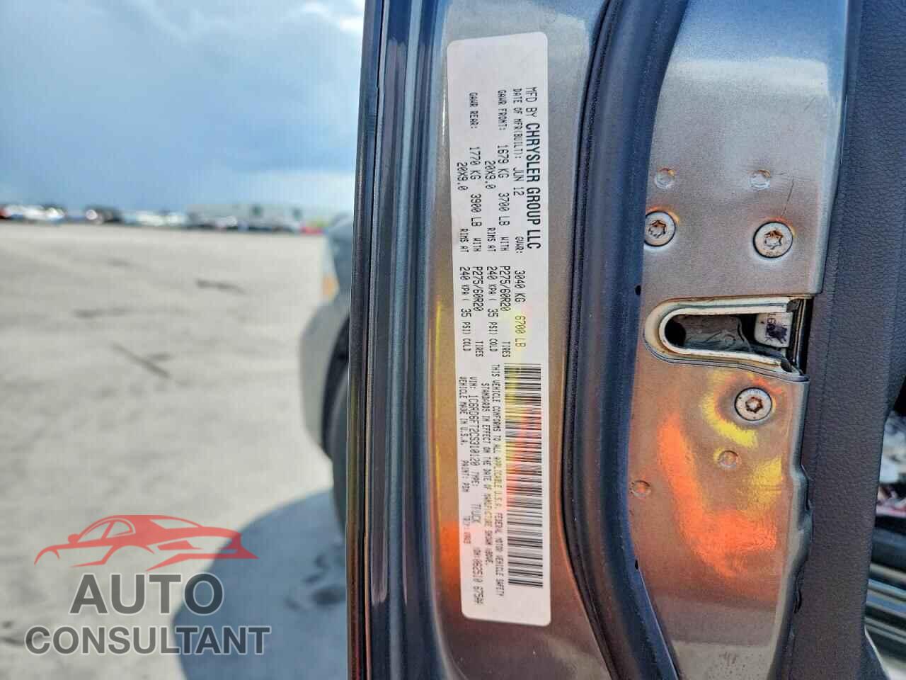 DODGE RAM 1500 2012 - 1C6RD6FT2CS310120