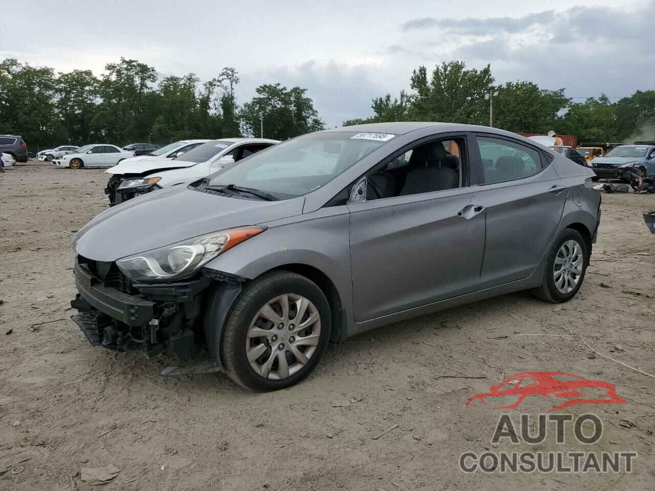 HYUNDAI ELANTRA 2012 - KMHDH4AE5CU433429