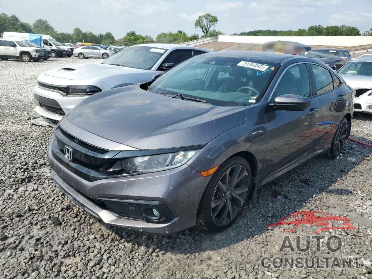 HONDA CIVIC 2020 - 2HGFC2F80LH507413