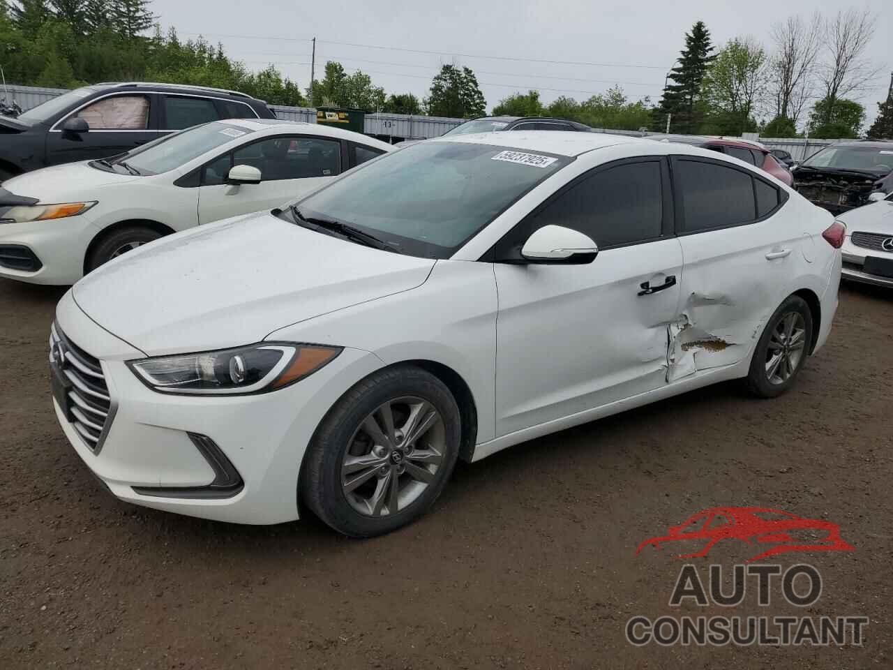 HYUNDAI ELANTRA 2017 - KMHD84LF6HU089395