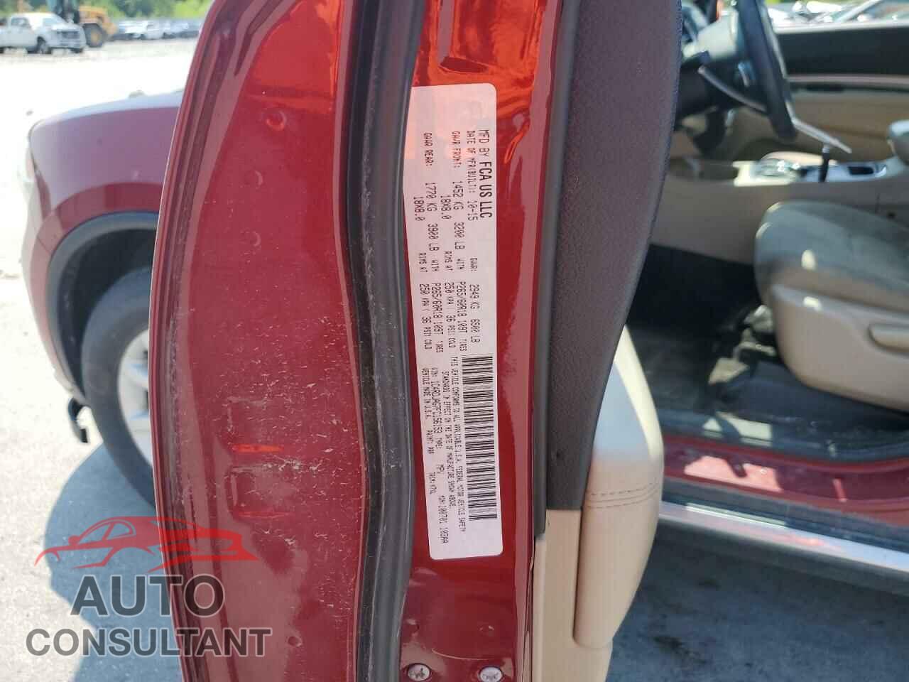 DODGE DURANGO 2015 - 1C4RDJAG7FC156153