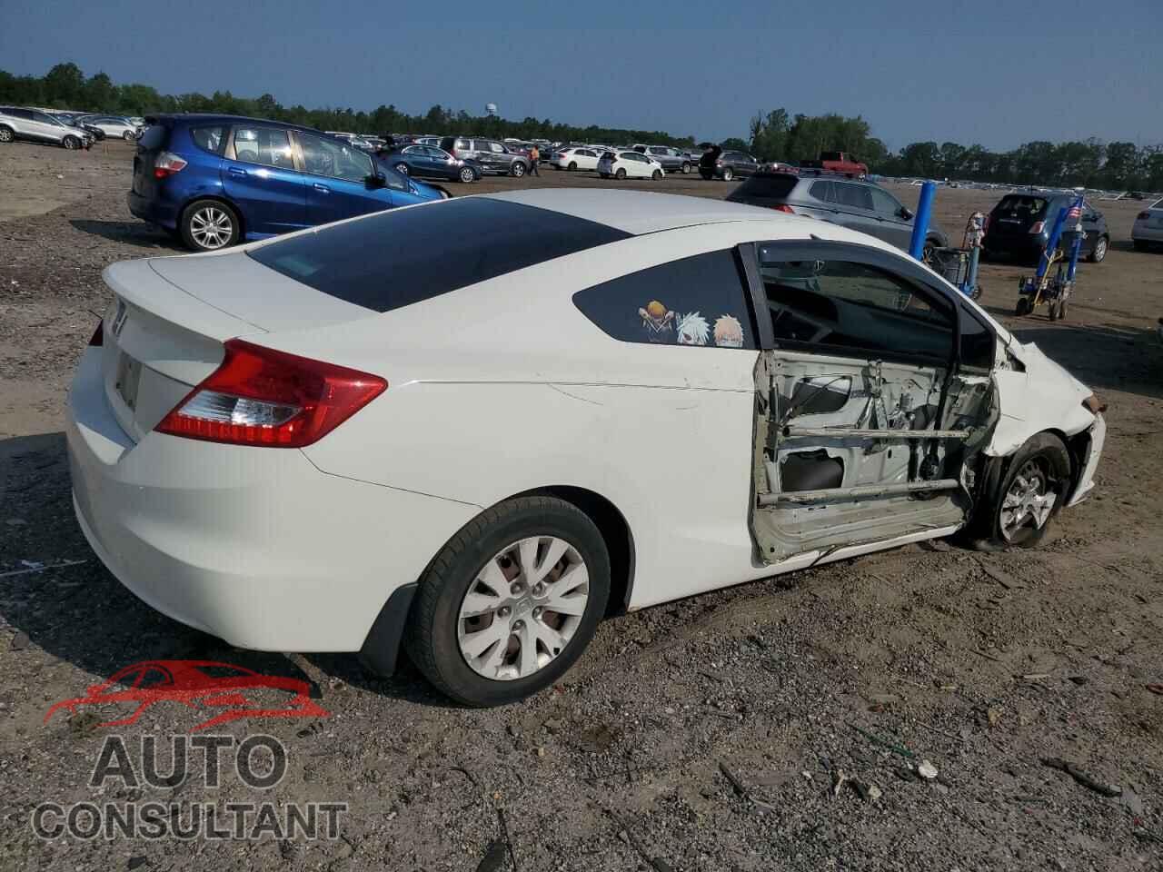 HONDA CIVIC 2012 - 2HGFG3B52CH566095