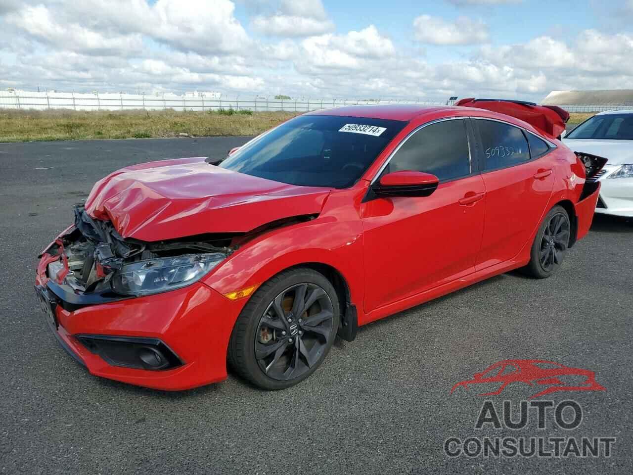 HONDA CIVIC 2019 - 2HGFC2F84KH510247