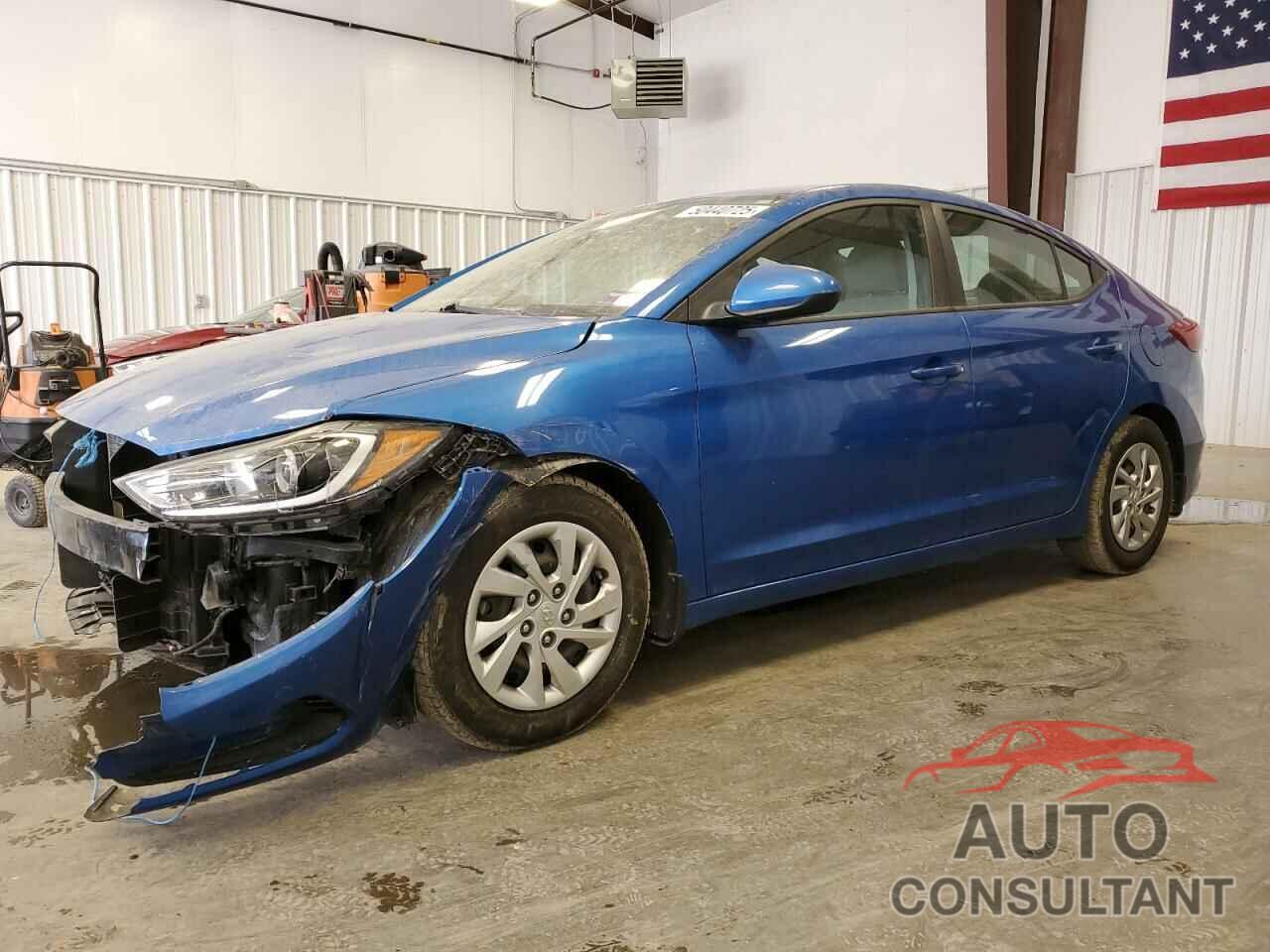 HYUNDAI ELANTRA 2017 - KMHD74LF8HU394478