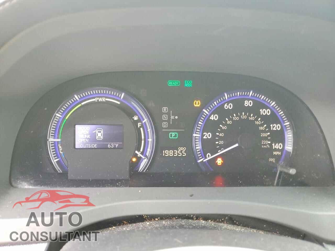 LEXUS HS 2010 - JTHBB1BA3A2001677