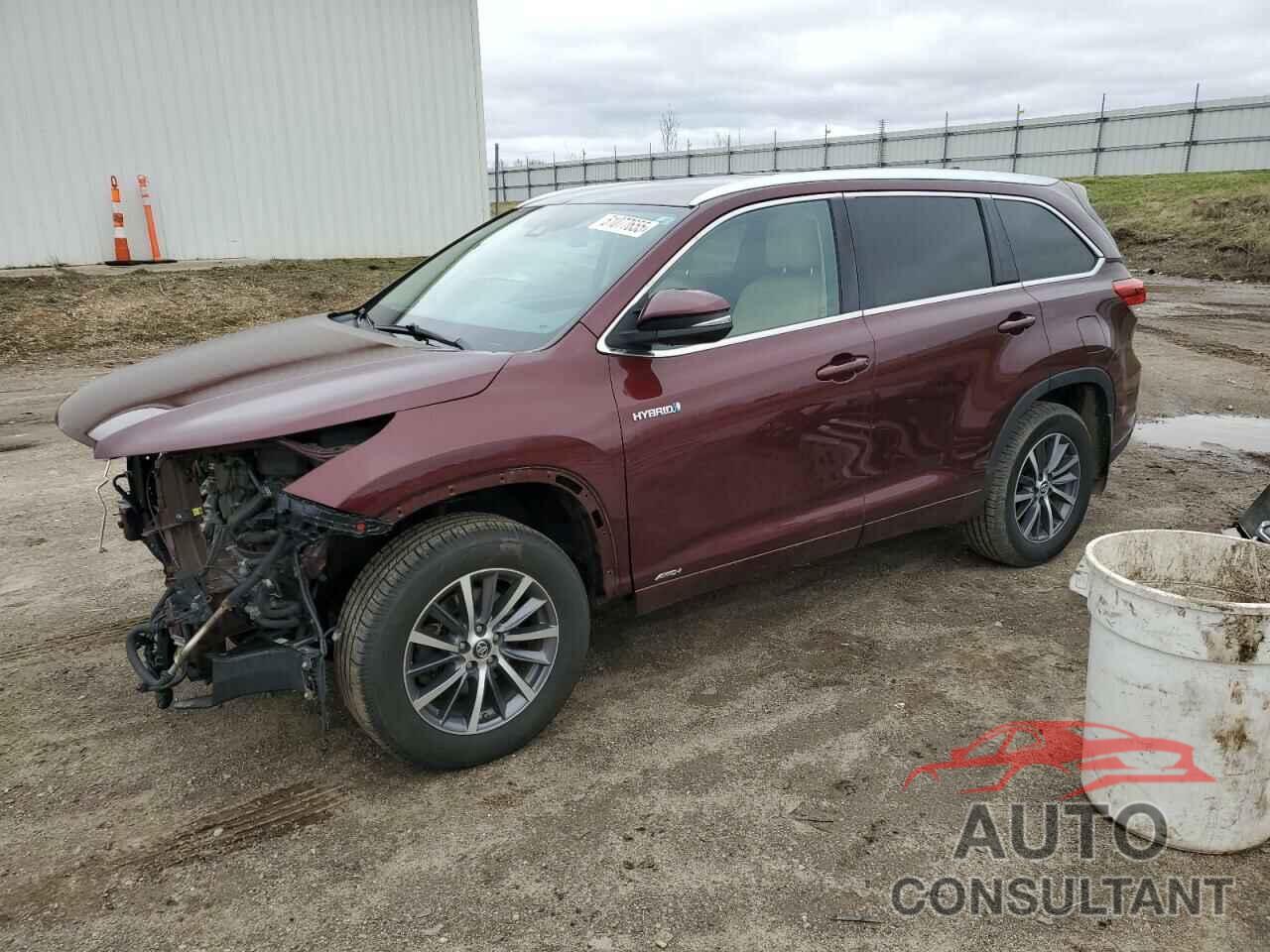 TOYOTA HIGHLANDER 2017 - 5TDJGRFH7HS029571