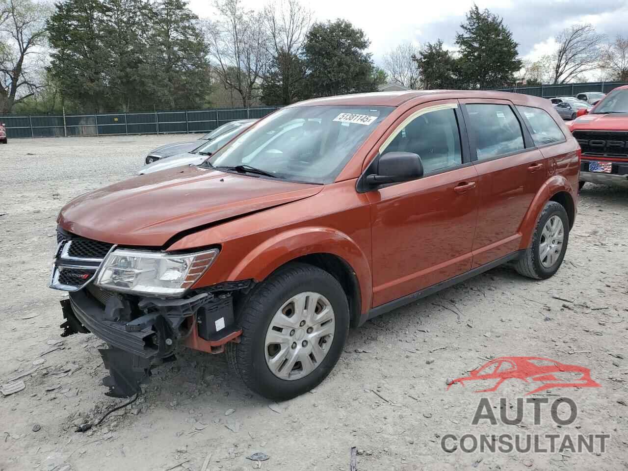 DODGE JOURNEY 2014 - 3C4PDCAB8ET133197