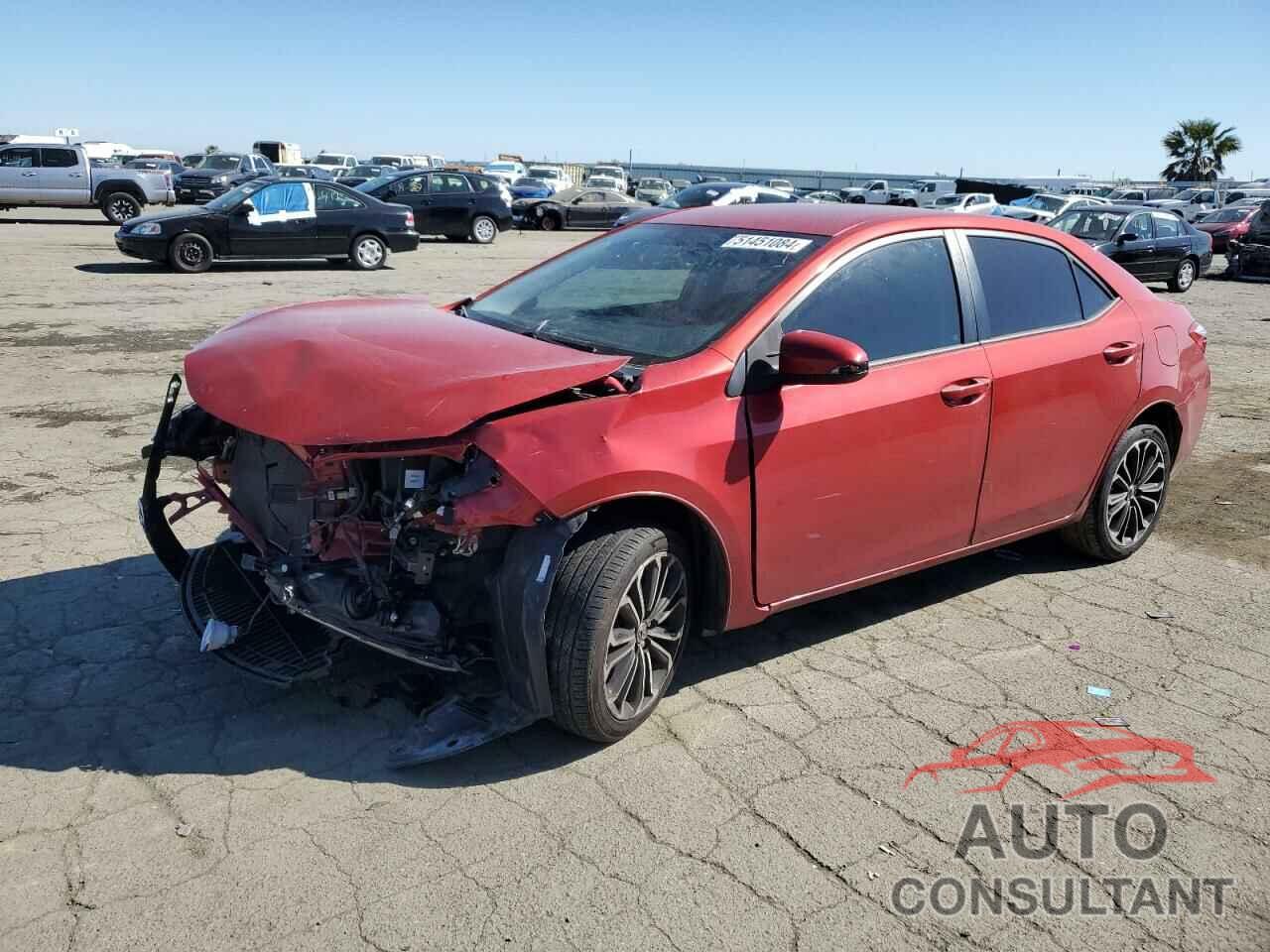 TOYOTA COROLLA 2016 - 5YFBURHE0GP520328