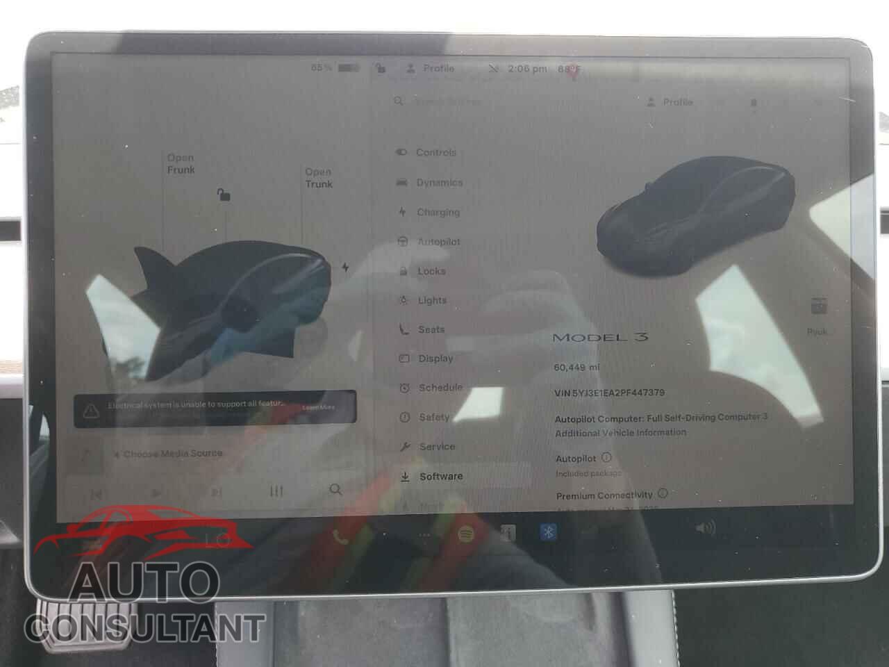 TESLA MODEL 3 2023 - 5YJ3E1EA2PF447379