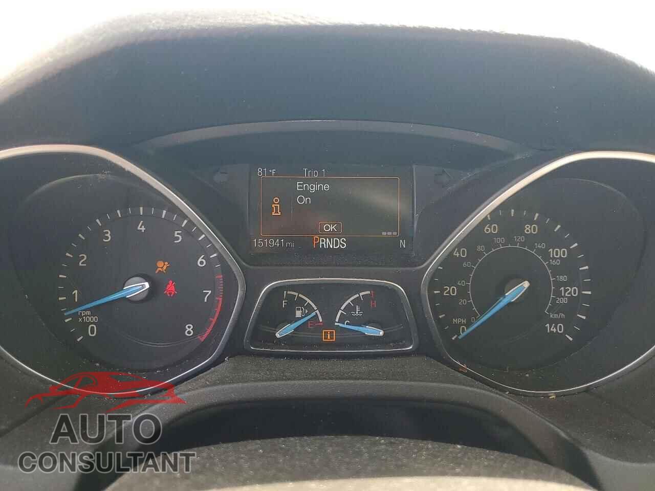 FORD FOCUS 2016 - 1FADP3F21GL307487