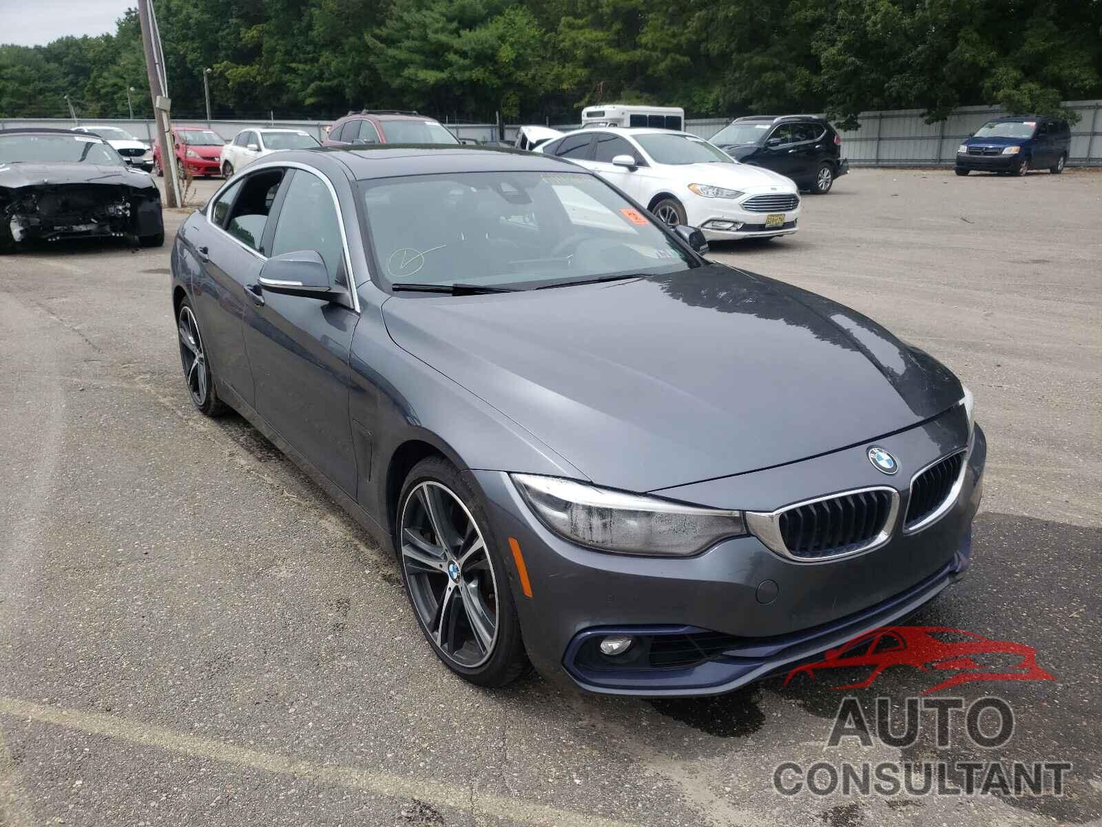 BMW 4 SERIES 2019 - WBA4J7C56KBM75414