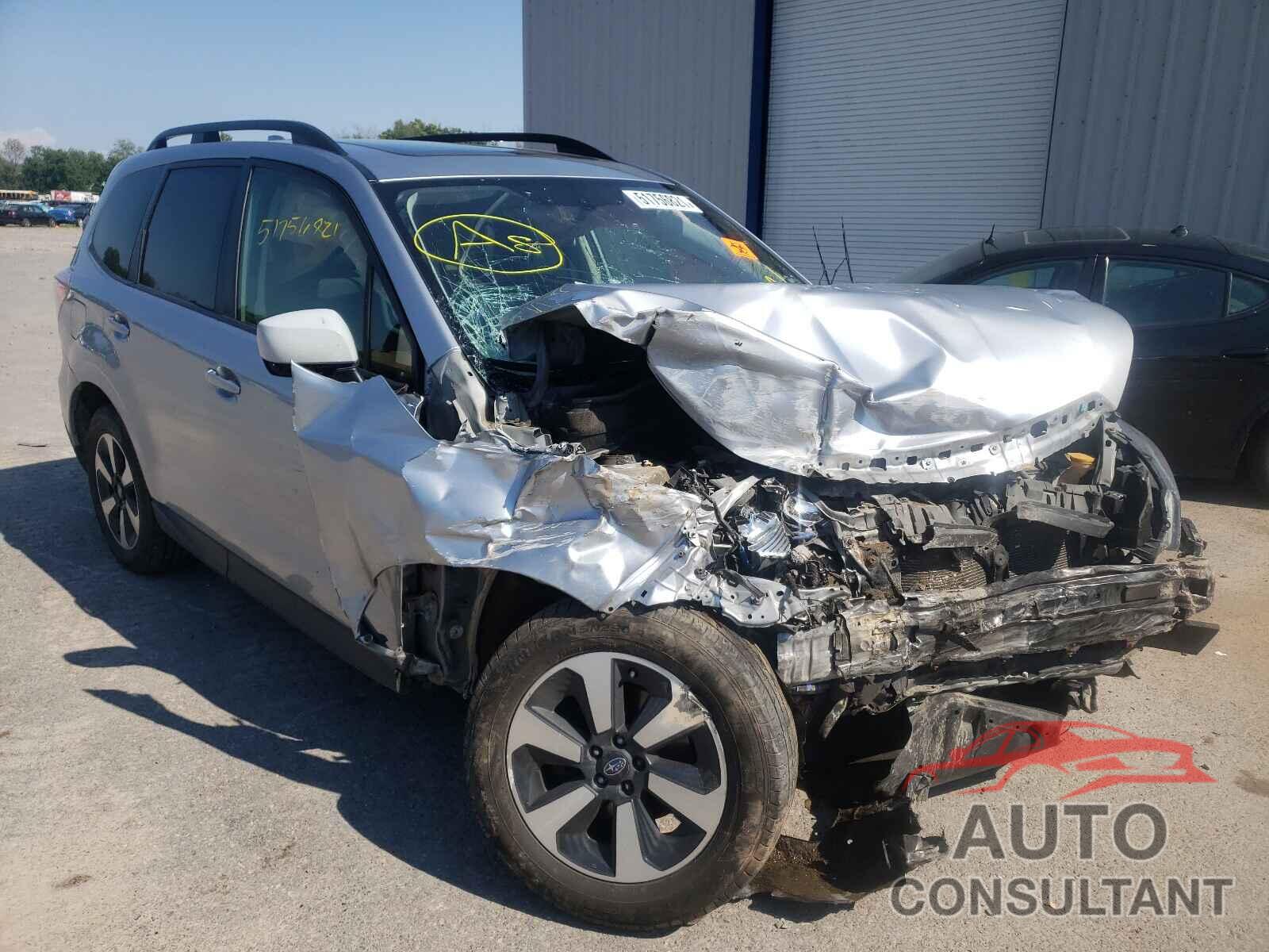 SUBARU FORESTER 2018 - JF2SJAEC4JH504991