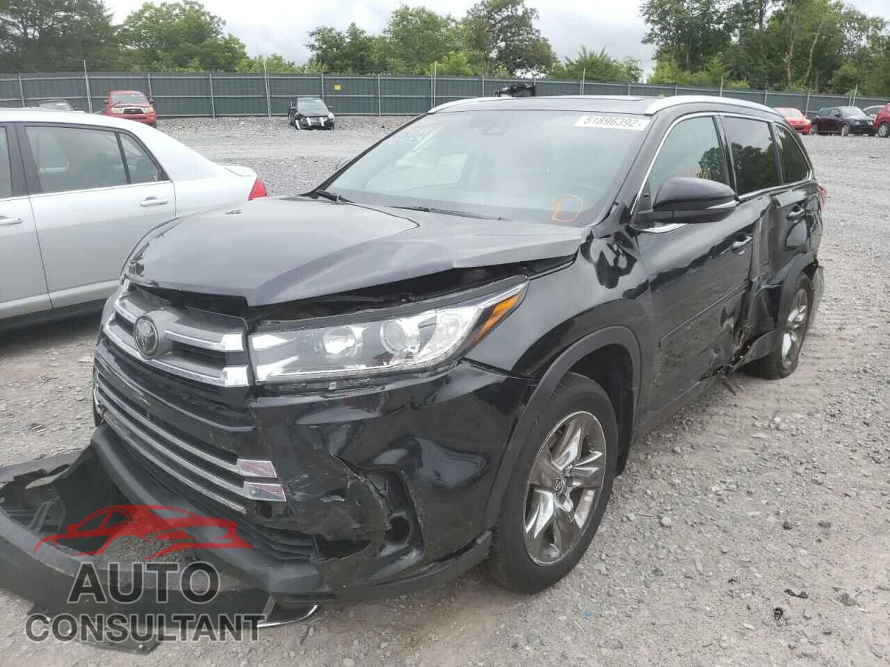 TOYOTA HIGHLANDER 2017 - 5TDDZRFH3HS476423