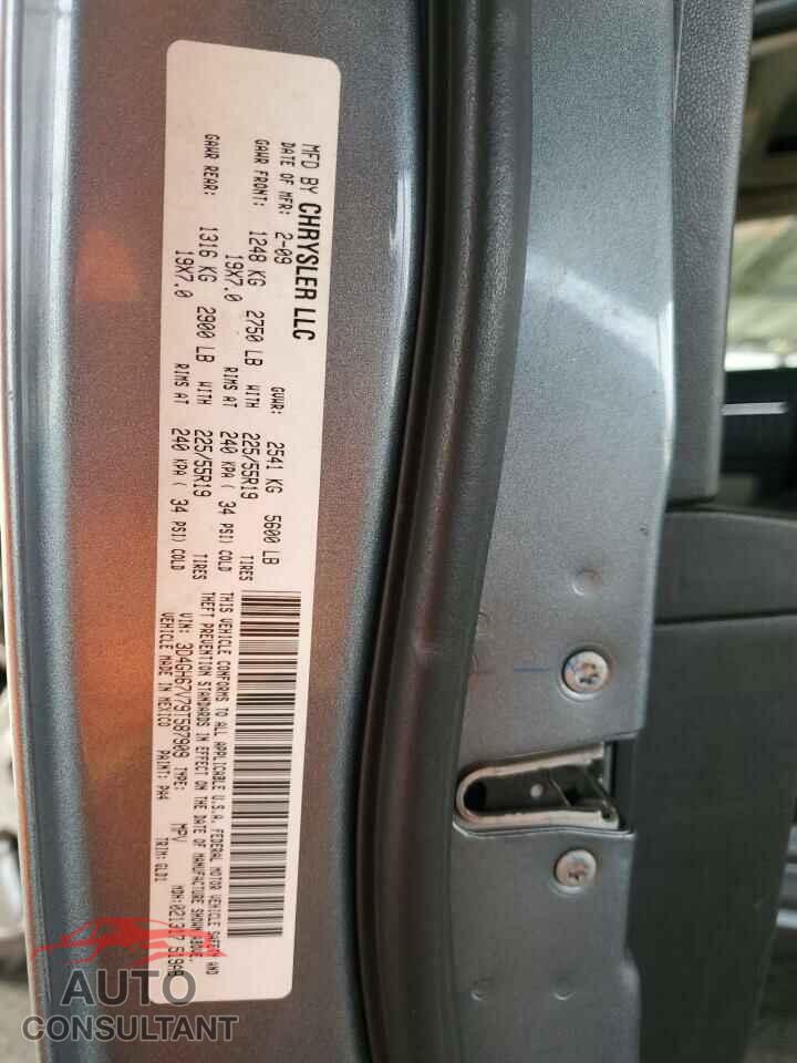 DODGE JOURNEY 2009 - 3D4GH67V79T587909