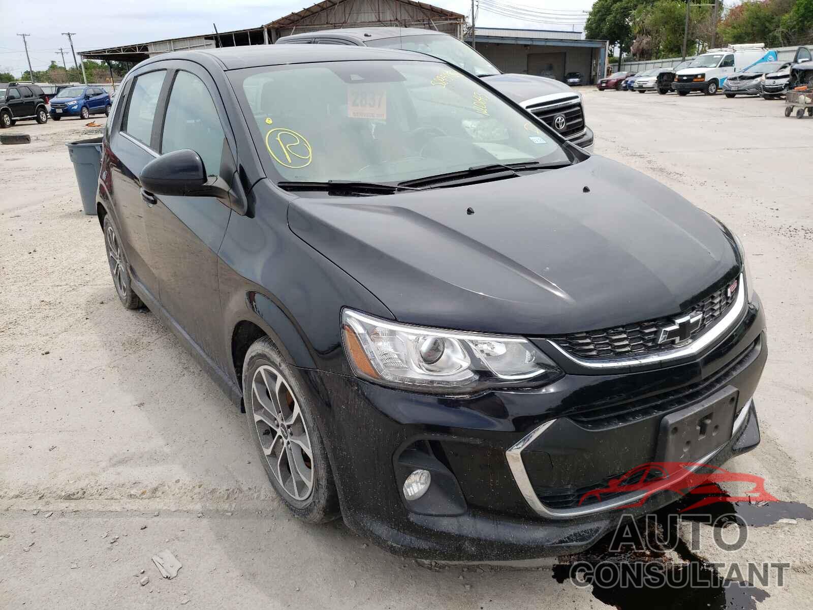 CHEVROLET SONIC 2019 - 1G1JD6SB6K4120643