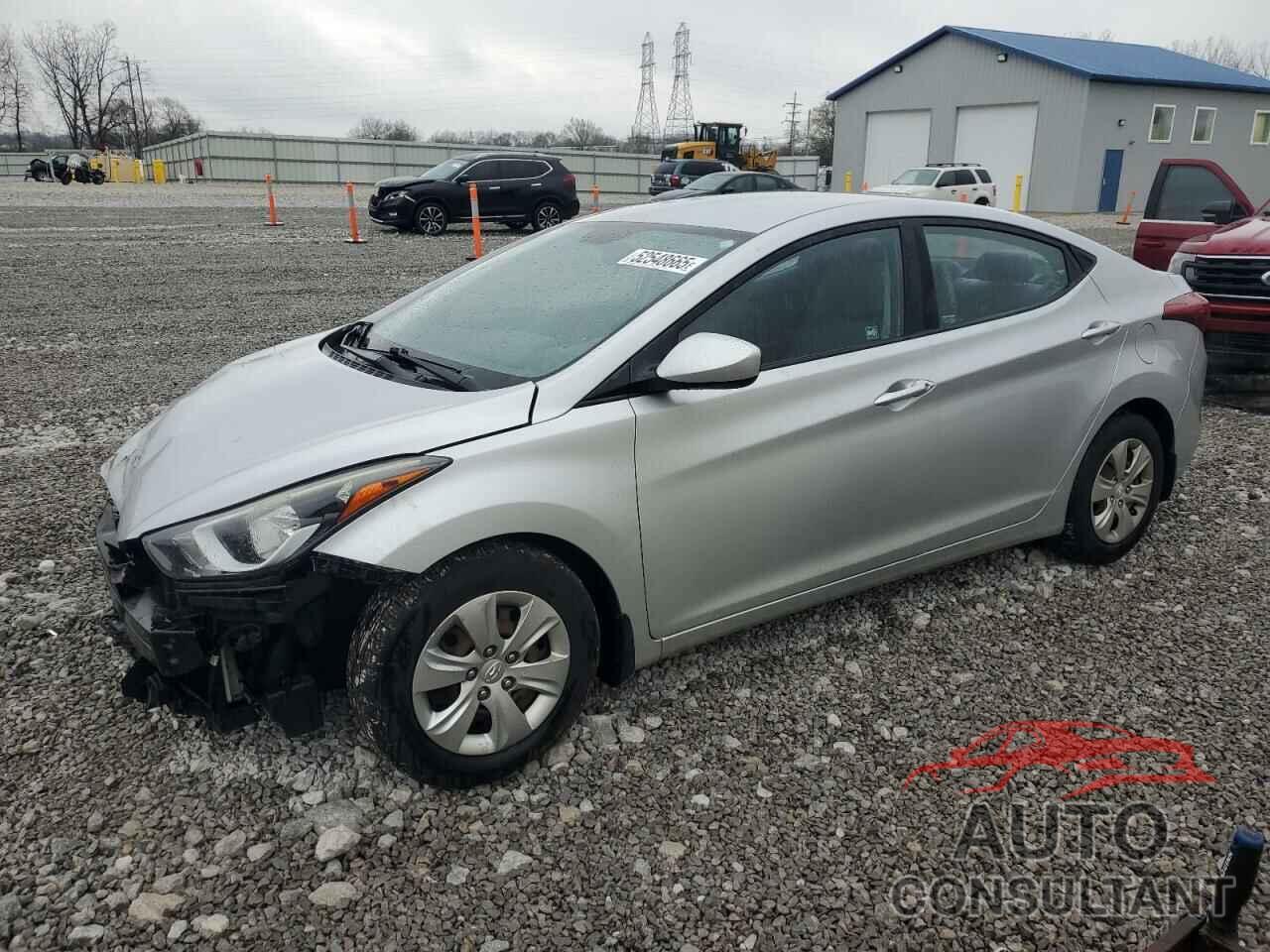 HYUNDAI ELANTRA 2016 - KMHDH4AE0GU501481