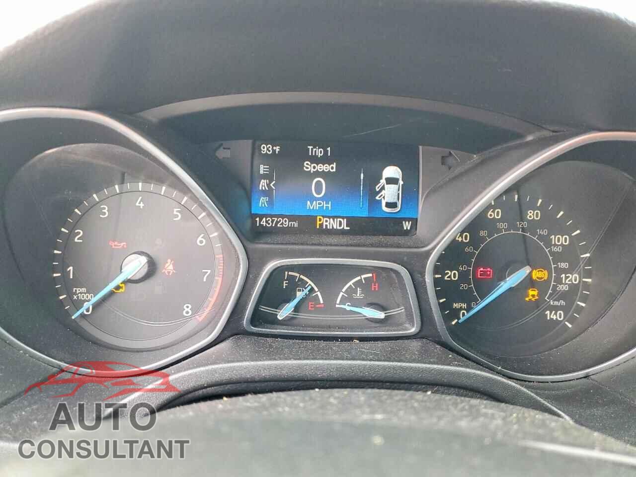 FORD FOCUS 2017 - 1FADP3F28HL297414