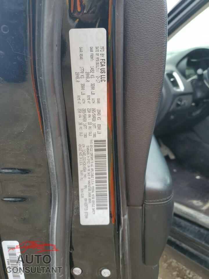 DODGE DURANGO 2017 - 1C4RDJDG1HC814564
