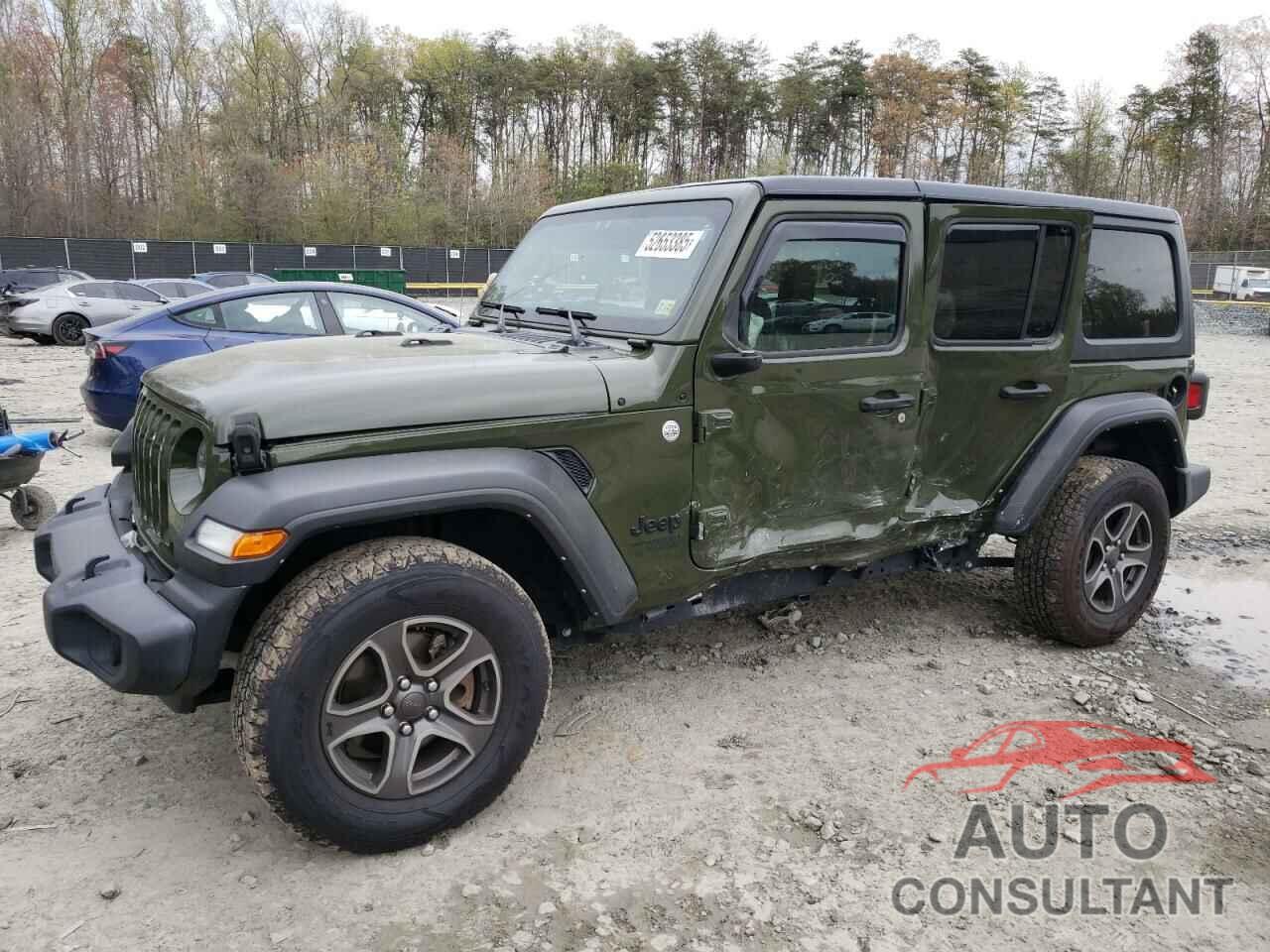 JEEP WRANGLER 2021 - 1C4HJXDG0MW687032
