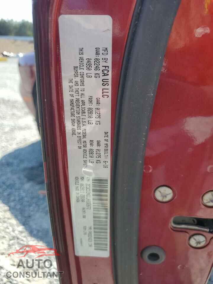 DODGE CHALLENGER 2018 - 2C3CDZAG1JH332872
