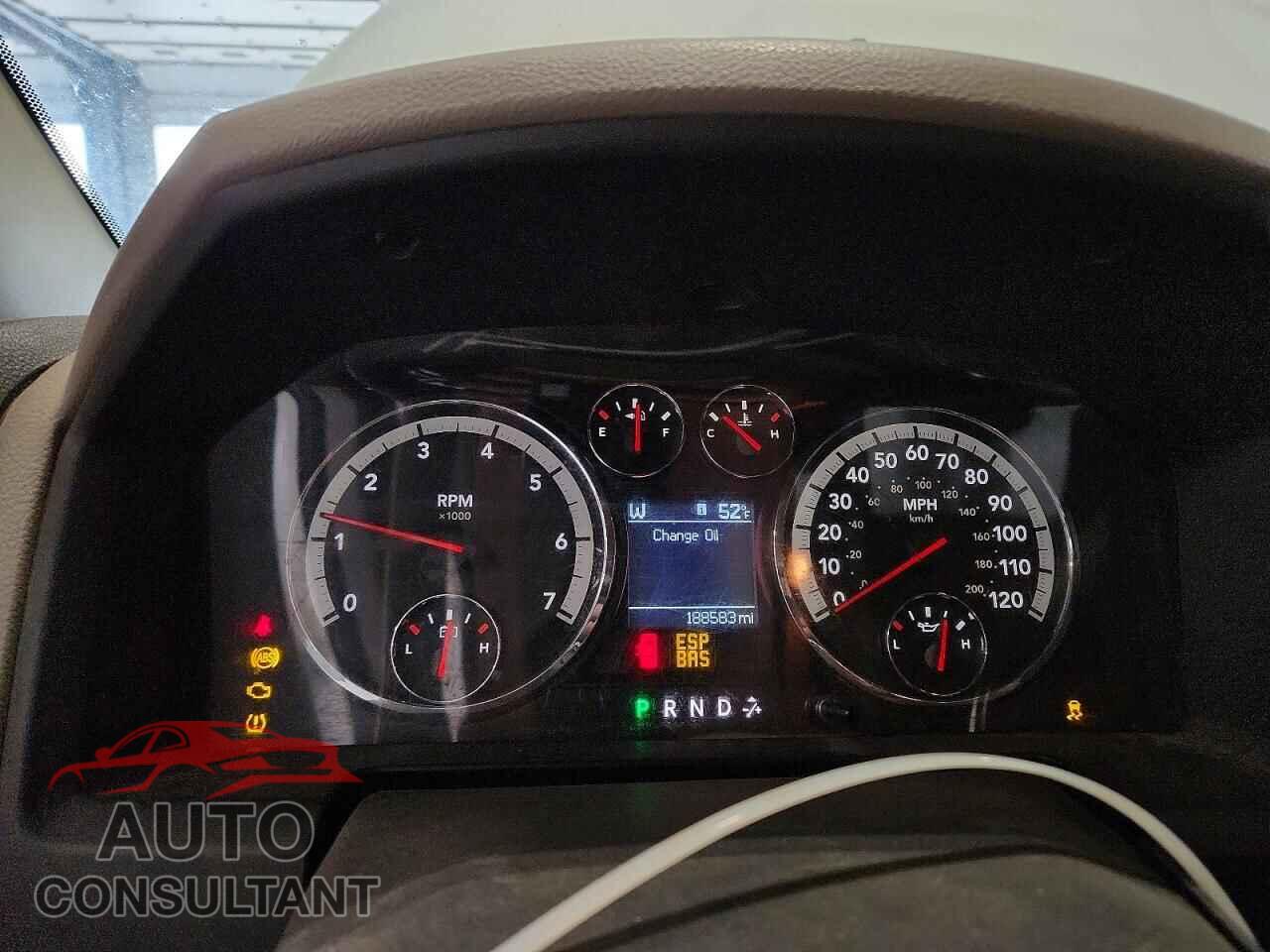 DODGE RAM 1500 2010 - 1D7RV1CT8AS192462