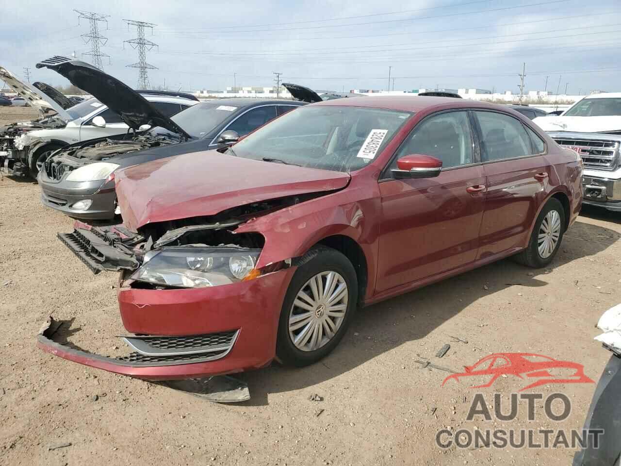 VOLKSWAGEN PASSAT 2015 - 1VWAT7A34FC009043
