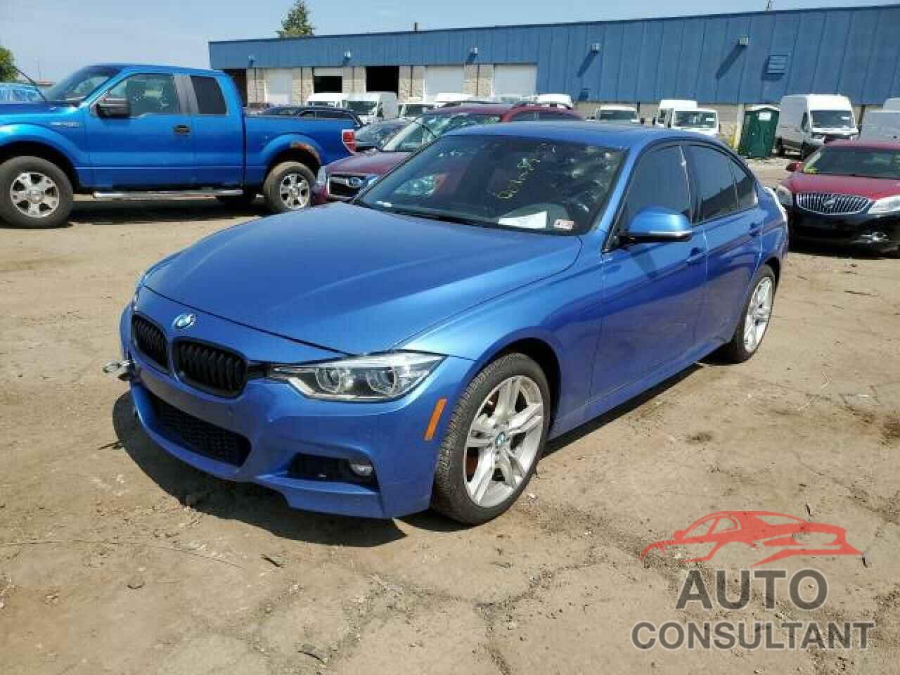 BMW 3 SERIES 2017 - WBA8D9C35HA005246