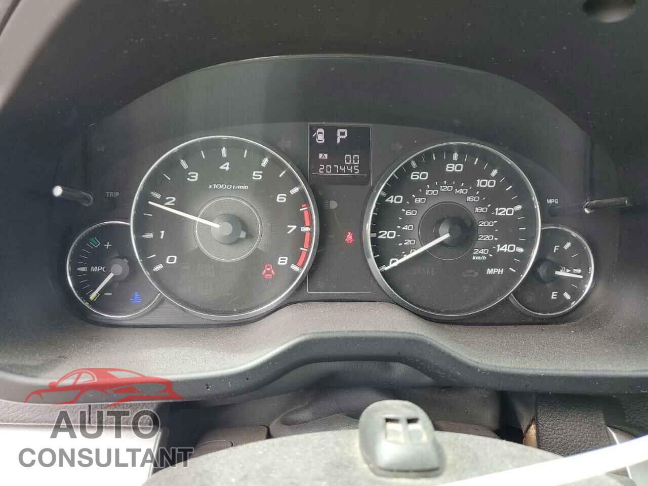 SUBARU OUTBACK 2011 - 4S4BRBGC2B3319407