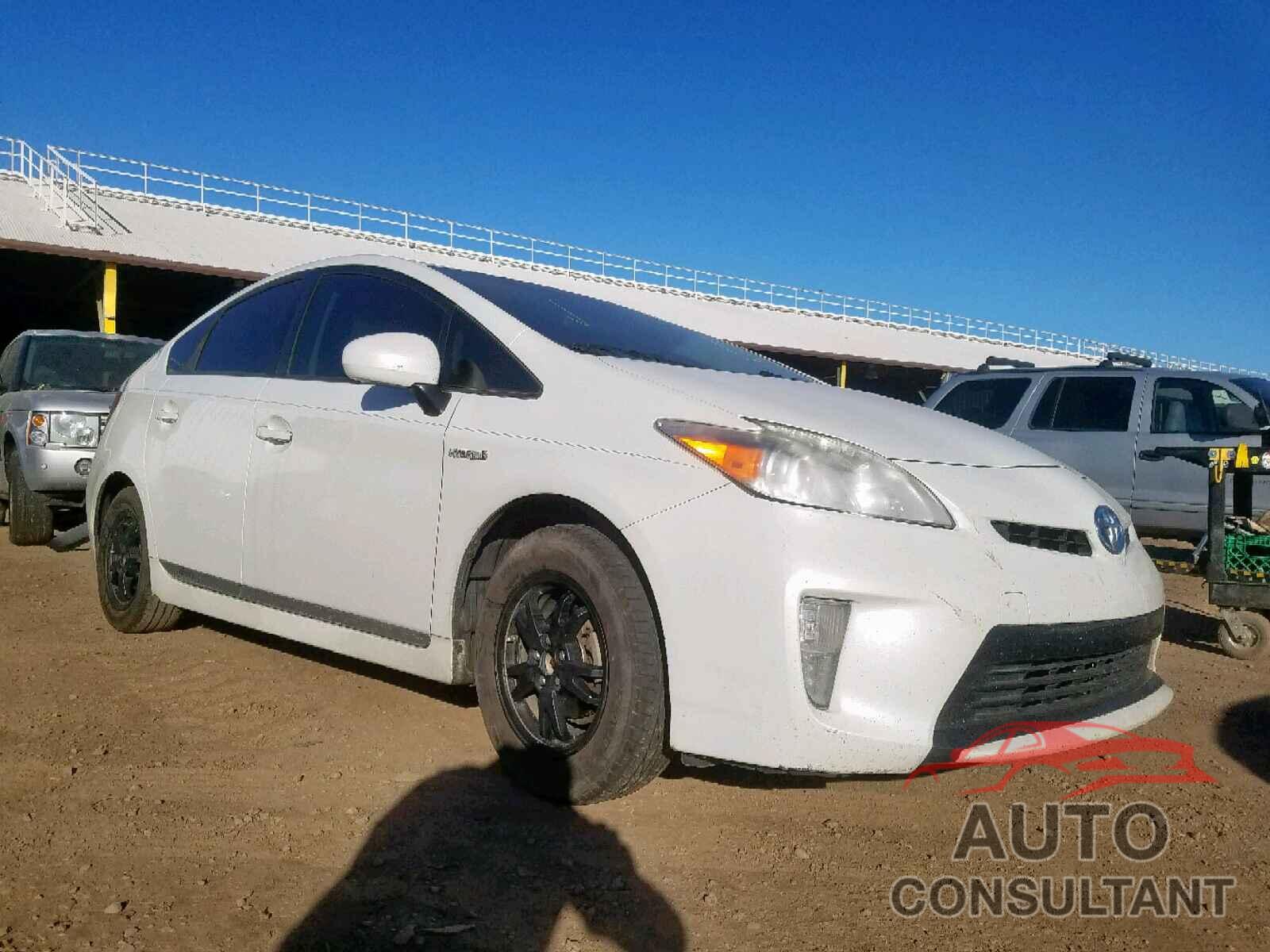 TOYOTA PRIUS 2012 - JTDKN3DU1C1552307