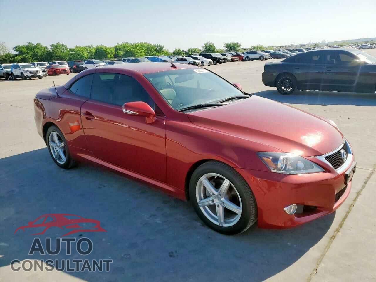 LEXUS IS 2011 - JTHFF2C27B2515827
