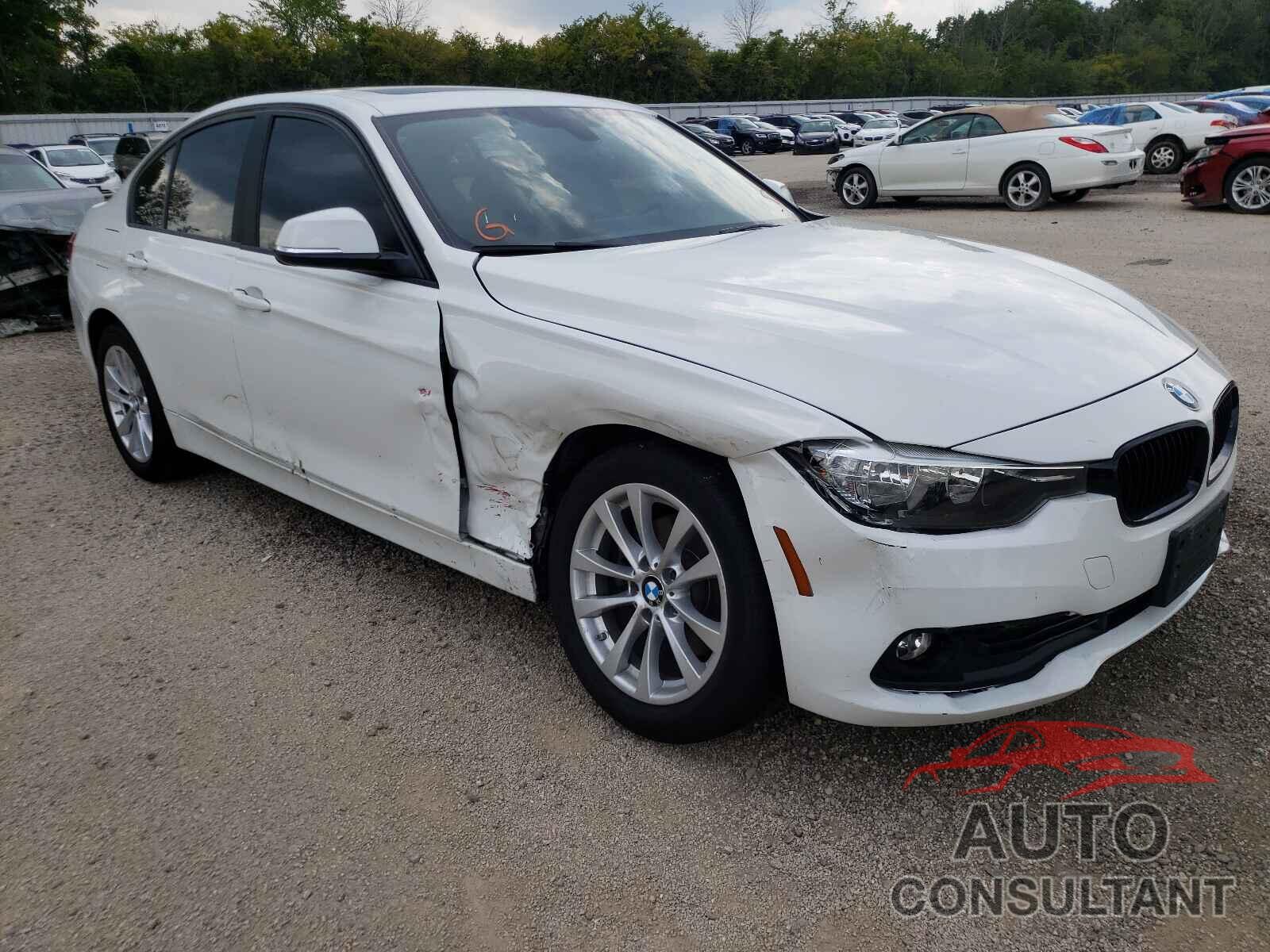 BMW 3 SERIES 2016 - WBA8E5G55GNU20365