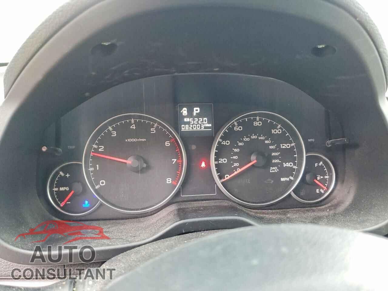 SUBARU OUTBACK 2013 - 4S4BRBGC8D3216317