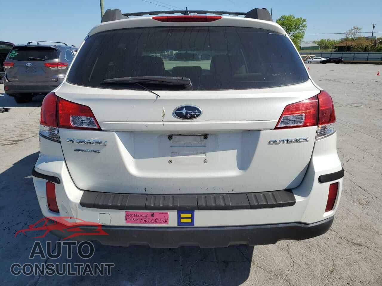 SUBARU OUTBACK 2011 - 4S4BRCJC5B3346857