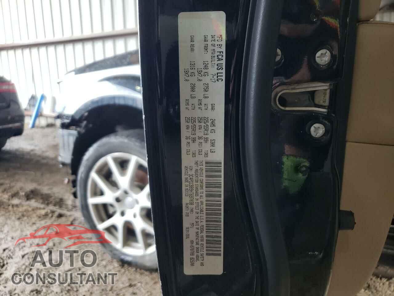 DODGE JOURNEY 2017 - 3C4PDCBB9HT697038