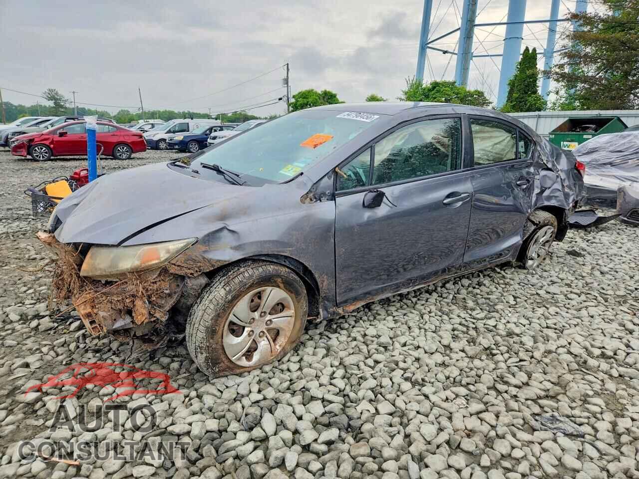 HONDA CIVIC 2013 - 19XFB2F59DE215327