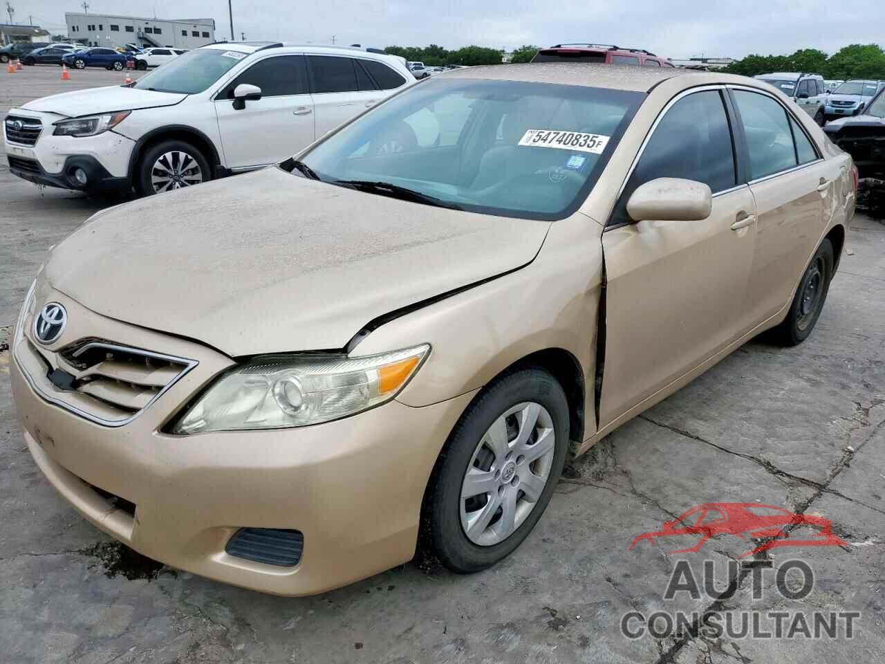 TOYOTA CAMRY 2010 - 4T1BF3EK4AU112728