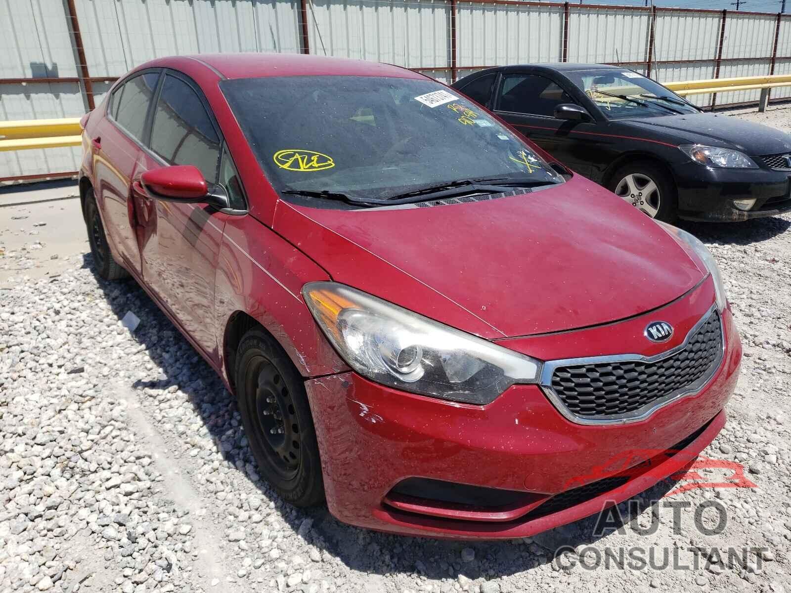 KIA FORTE 2016 - KNAFK4A61G5510589