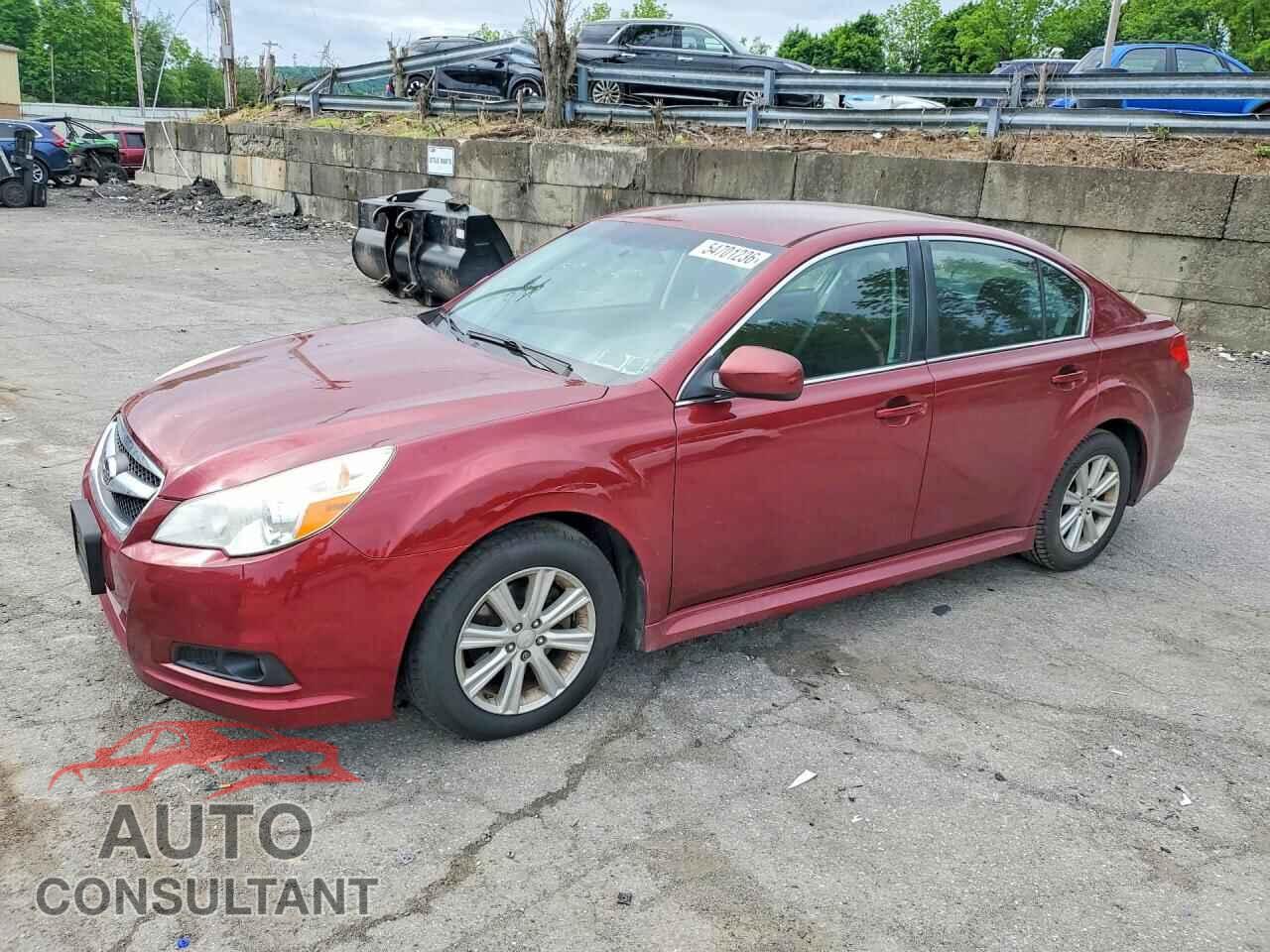 SUBARU LEGACY 2012 - 4S3BMBA67C3029896