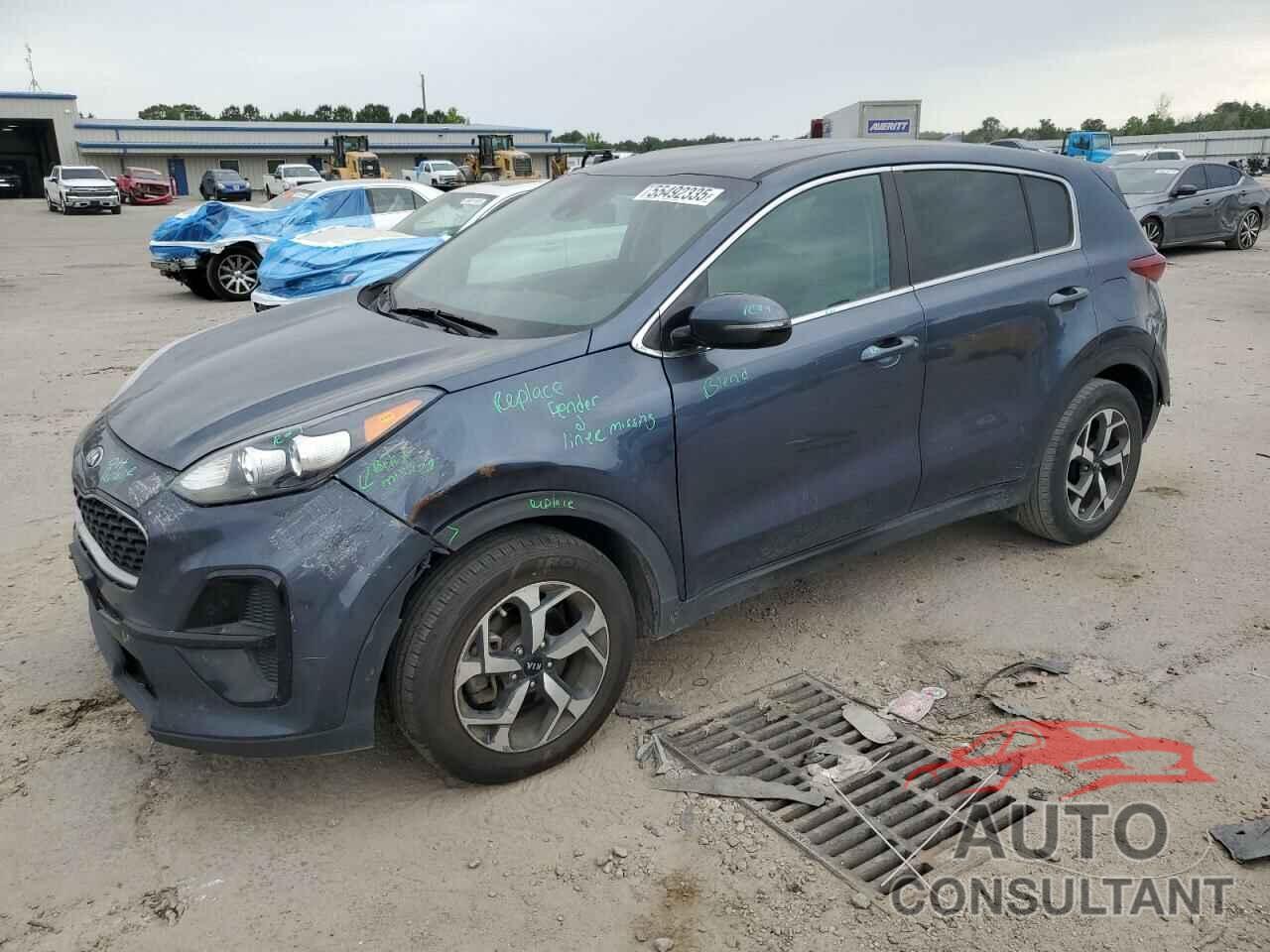 KIA SPORTAGE 2021 - KNDPM3AC4M7912947