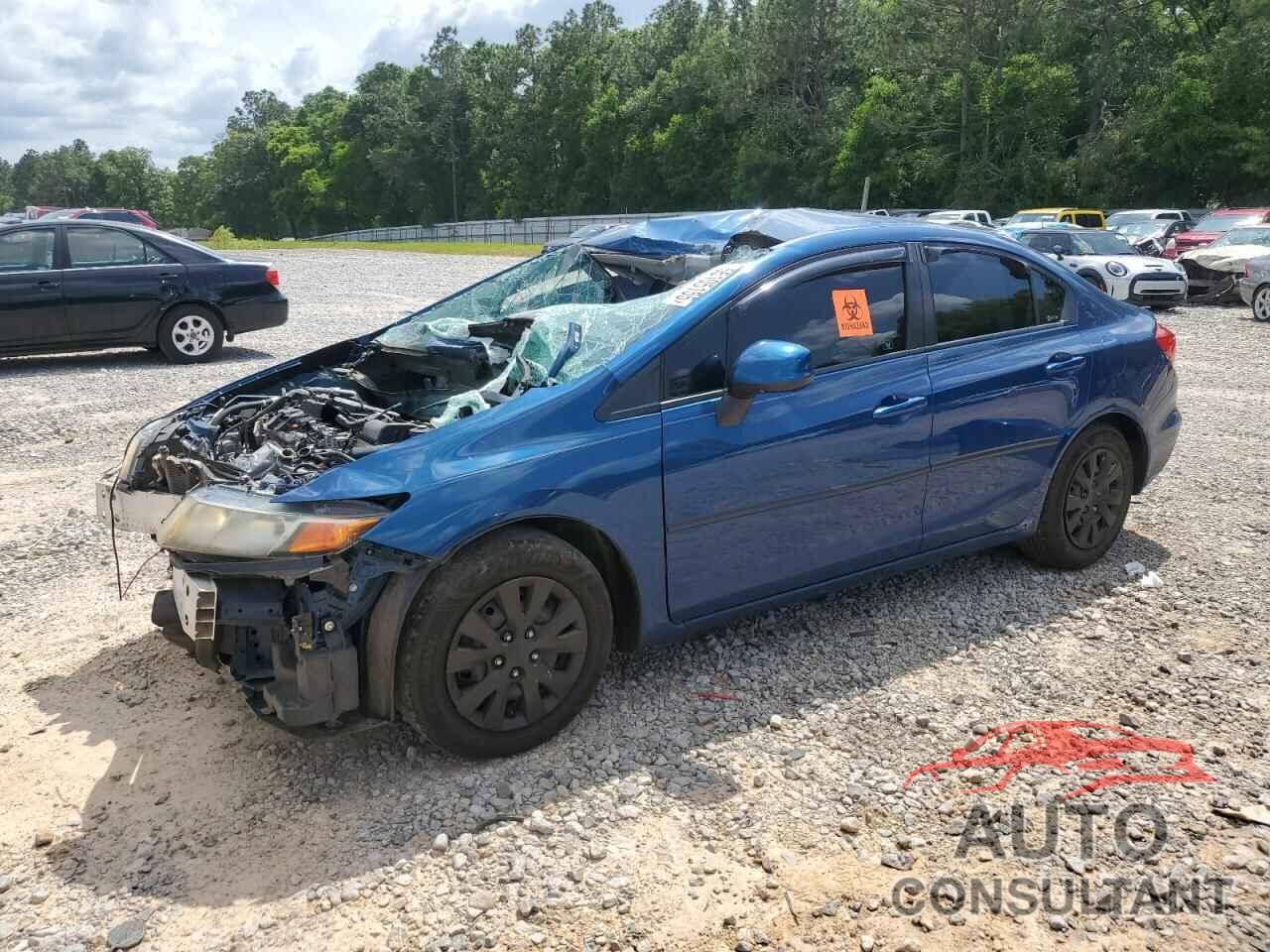 HONDA CIVIC 2012 - 19XFB2F51CE019073