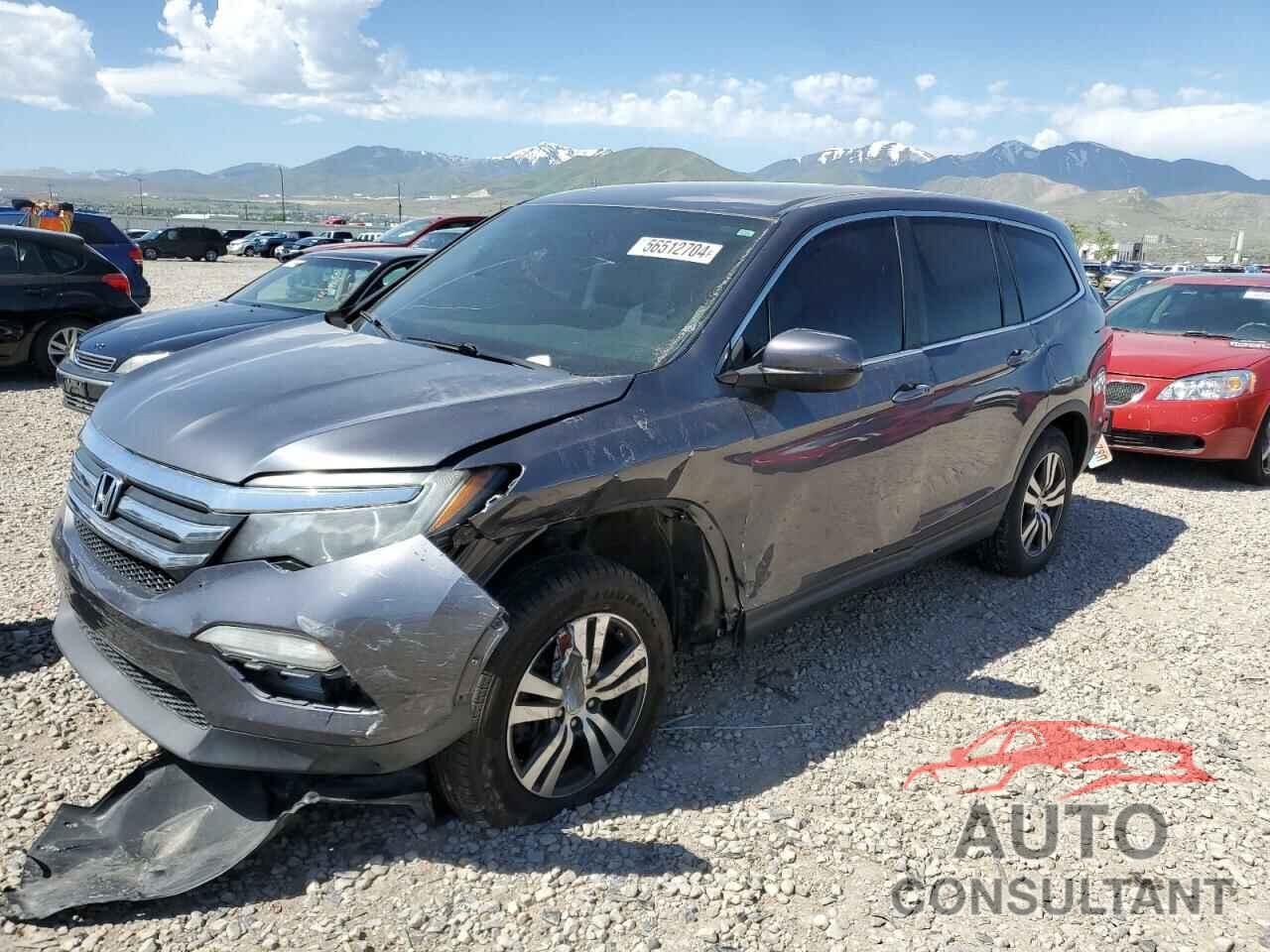 HONDA PILOT 2017 - 5FNYF5H31HB005461