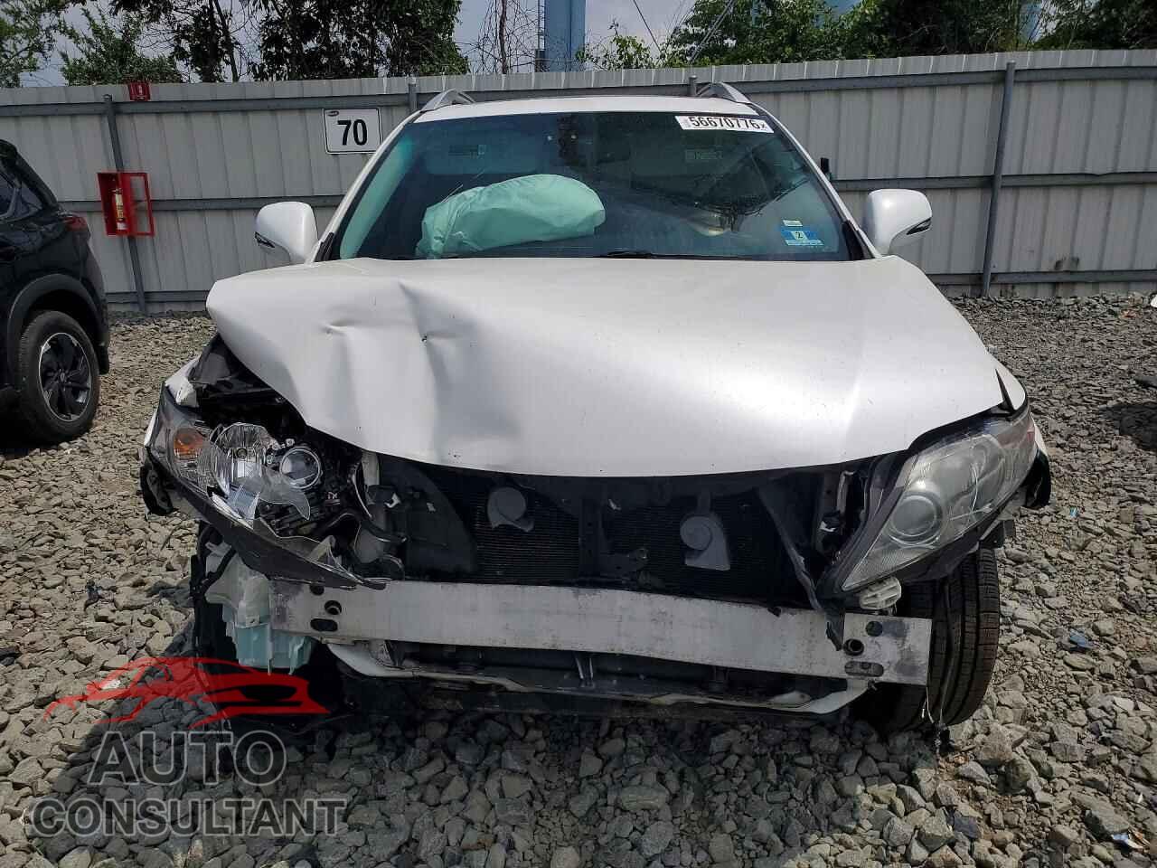 LEXUS RX350 2012 - 2T2BK1BA2CC138255