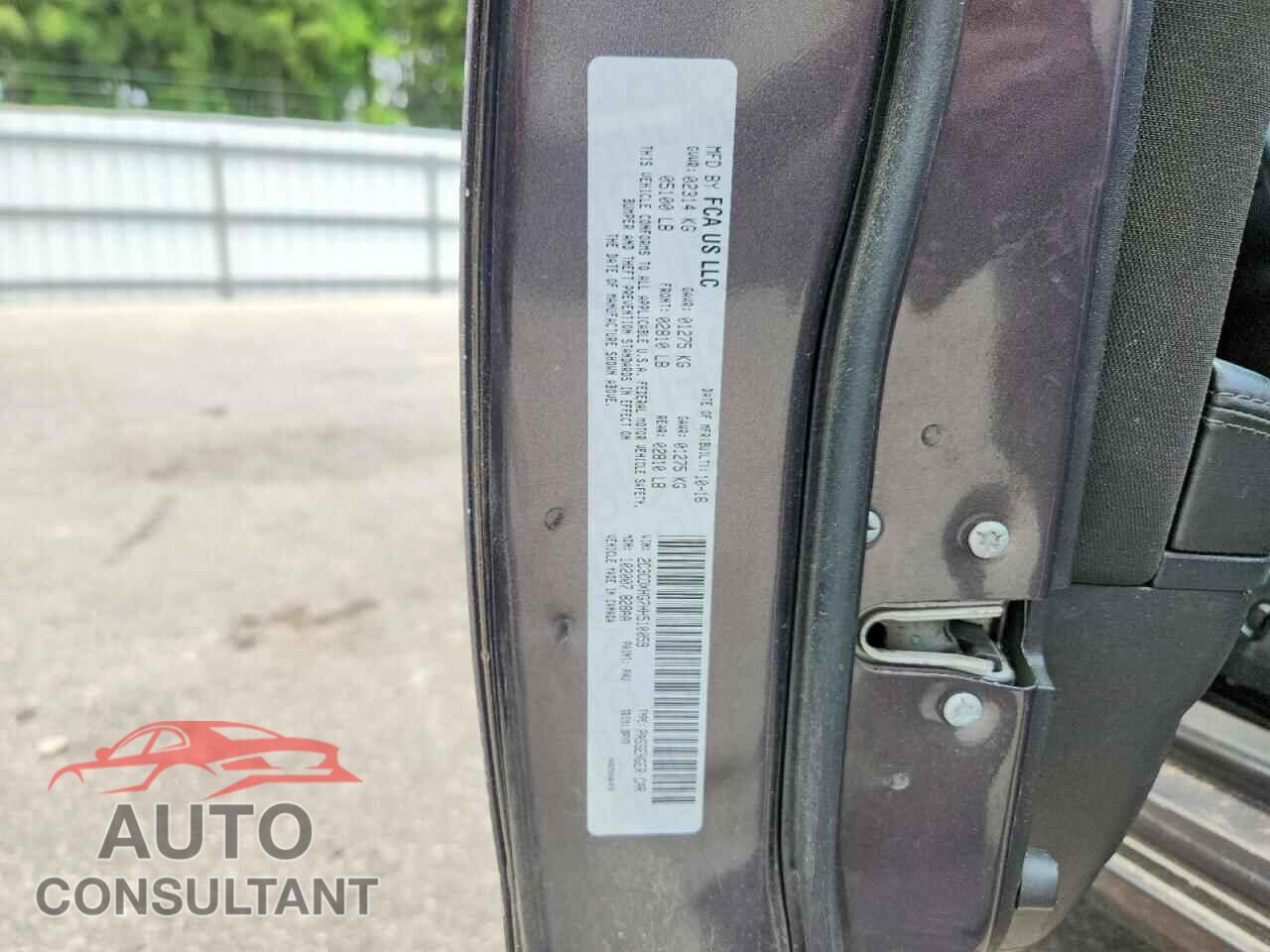DODGE CHARGER 2017 - 2C3CDXHG7HH510059
