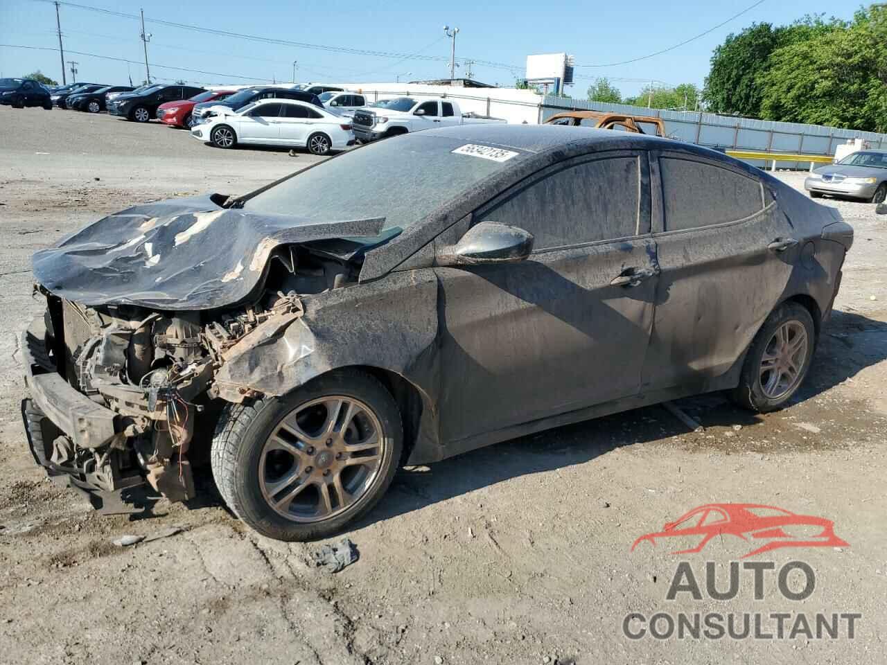 HYUNDAI ELANTRA 2012 - 5NPDH4AE5CH072184