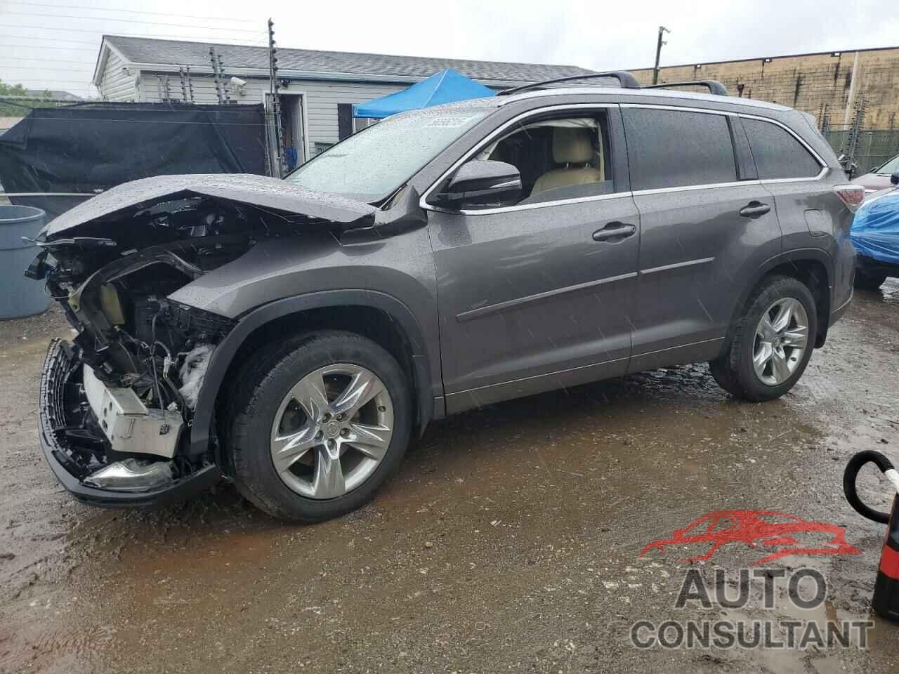 TOYOTA HIGHLANDER 2015 - 5TDDKRFH8FS195204