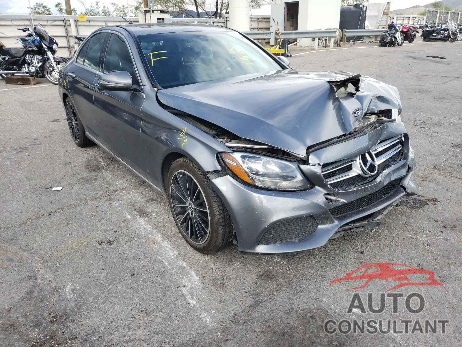 MERCEDES-BENZ C-CLASS 2018 - 55SWF4JB9JU282057