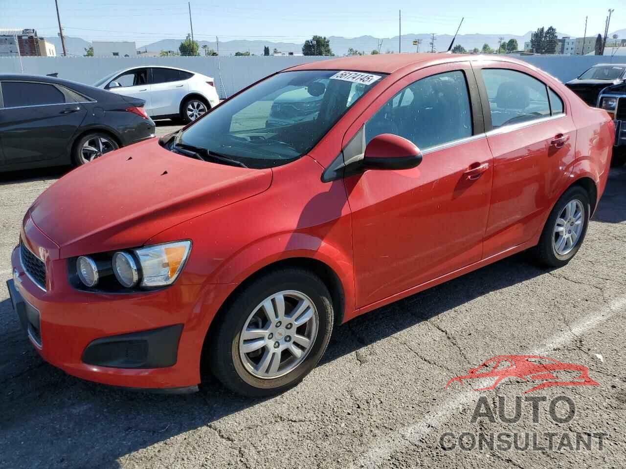 CHEVROLET SONIC 2012 - 1G1JC5SH2C4145994