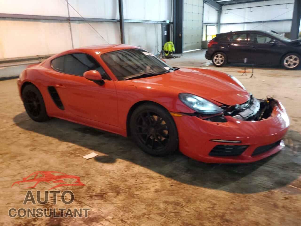 PORSCHE CAYMAN 2017 - WP0AA2A84HS270611