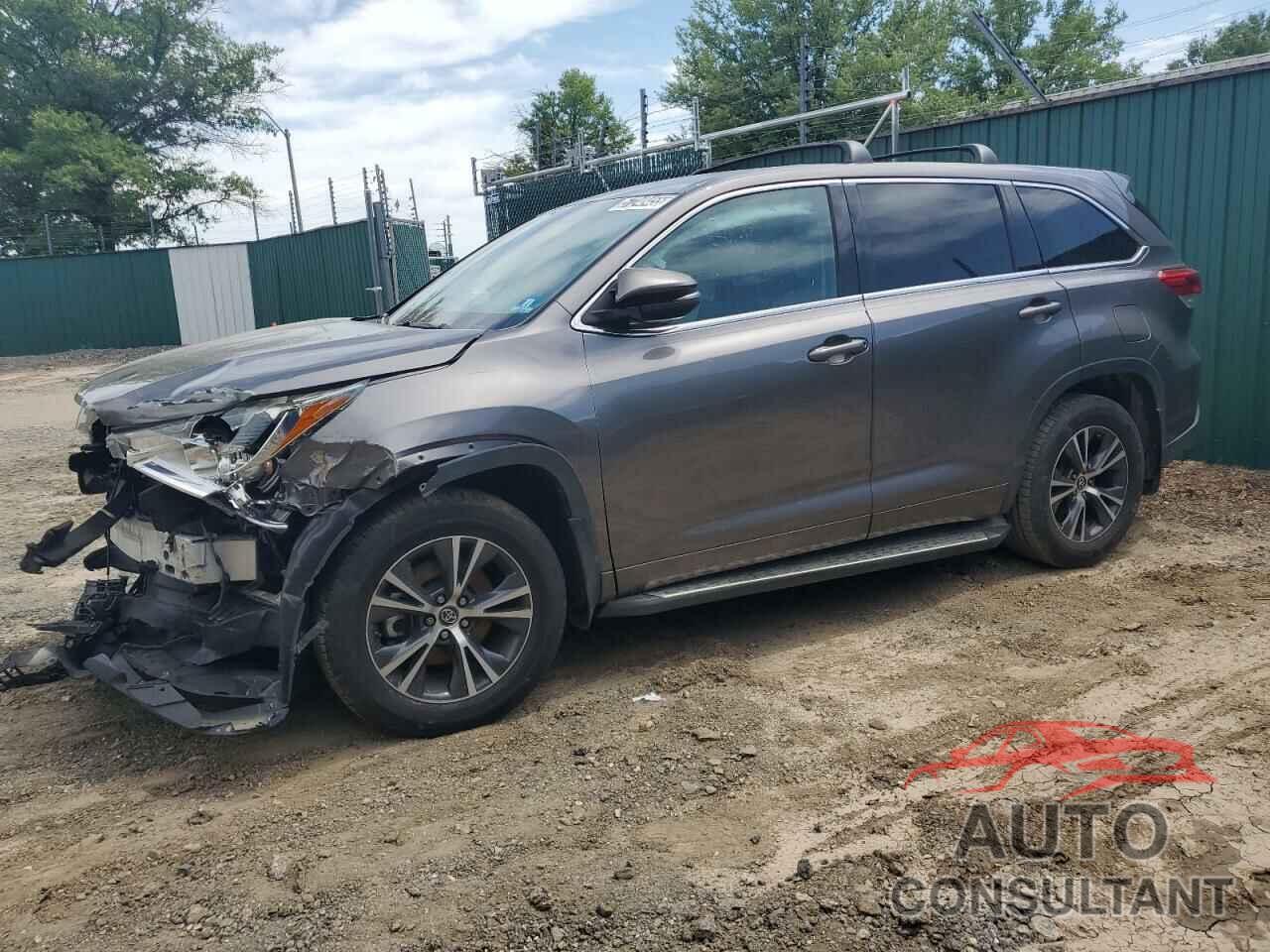 TOYOTA HIGHLANDER 2018 - 5TDBZRFH5JS824574