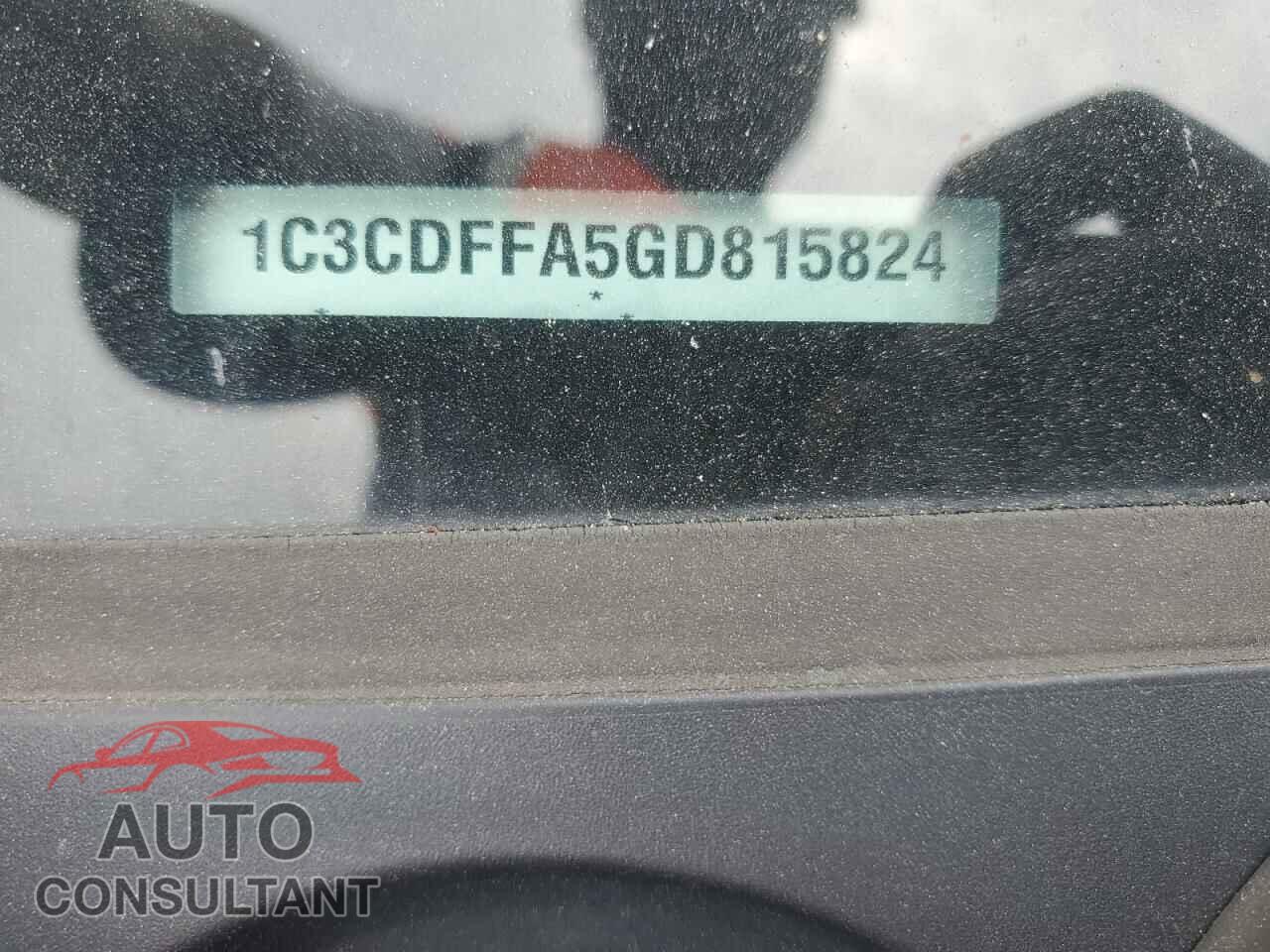 DODGE DART 2016 - 1C3CDFFA5GD815824